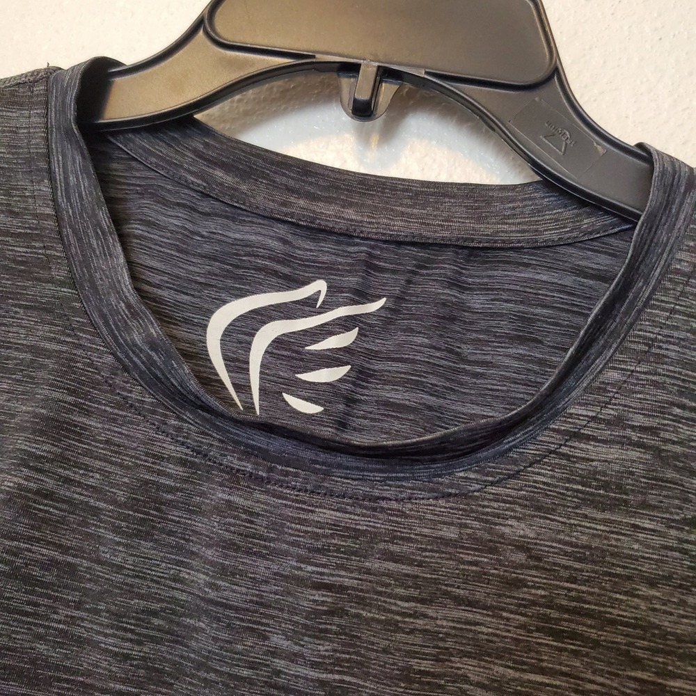 Active Faith Sports I Can Do All Things Gray Heather Athletic T-Shirt Mens XL - Picture 5 of 11